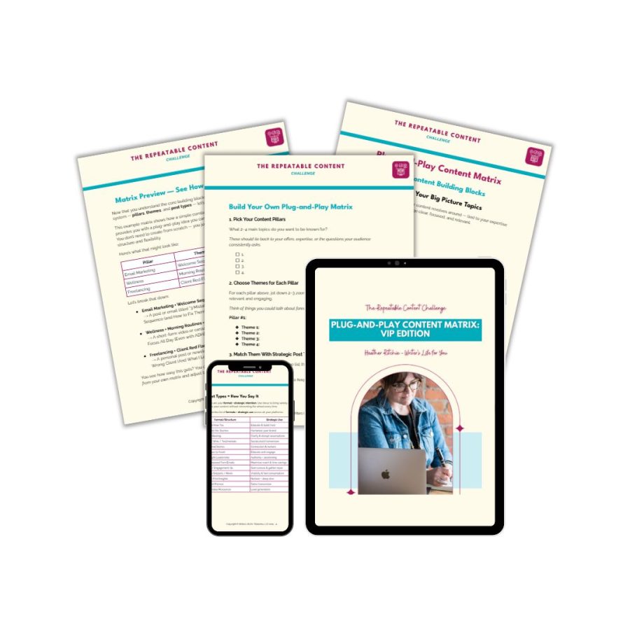 Plug-and-Play Content Matrix with repeatable post types, themes, and pillars